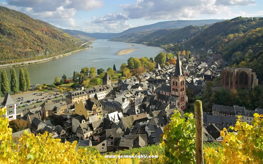 Bacharach Germany view