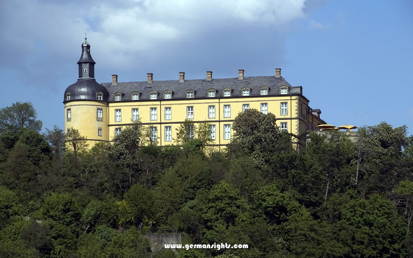 Schloss Friedrichstein above Bad Wildungen