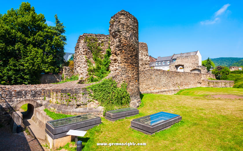 Roman ruins in Boppard