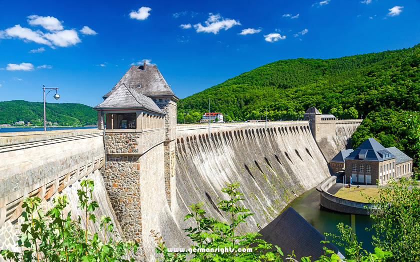 The Edersee dam