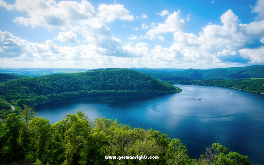 Lake Edersee in Hessen