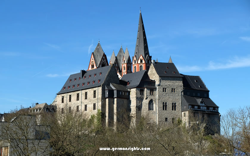 Limburg castle, with the cathedral behind