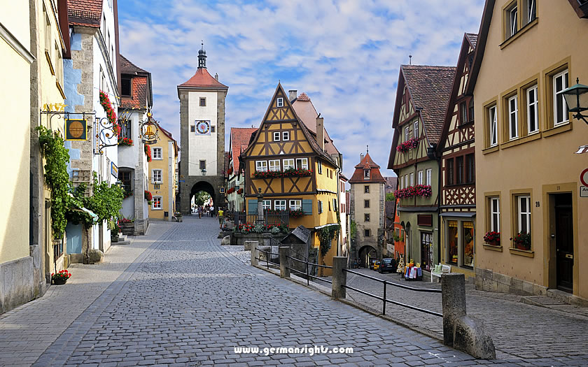 View of Rothenburg ob der Tauber