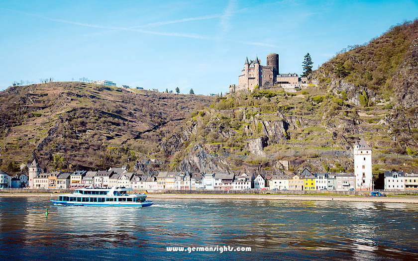 River Cruise along the Rhine river from Frankfurt