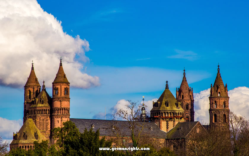 A view of Worms Cathedral